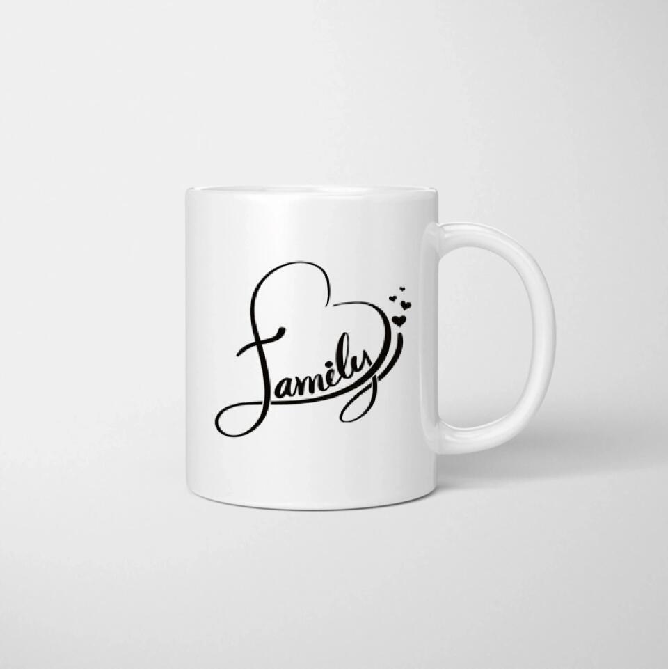 Happy Family - Mug photo personnalisé