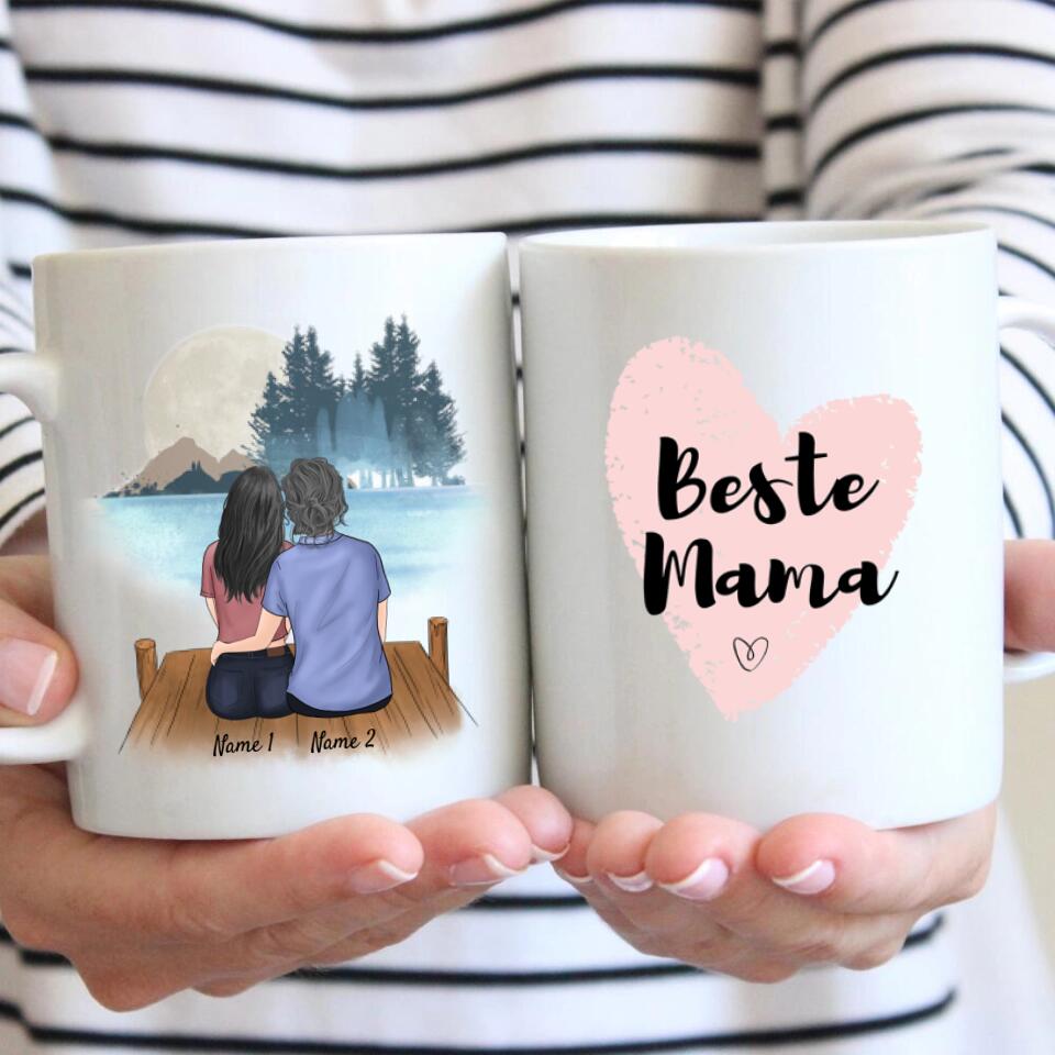 Best Grandma/Mom - Personalized Mug