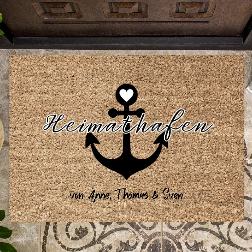 Thuishaven - Persoonlijke deurmat voor familie