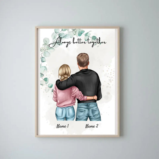 Broer & Zus - Persoonlijke Poster