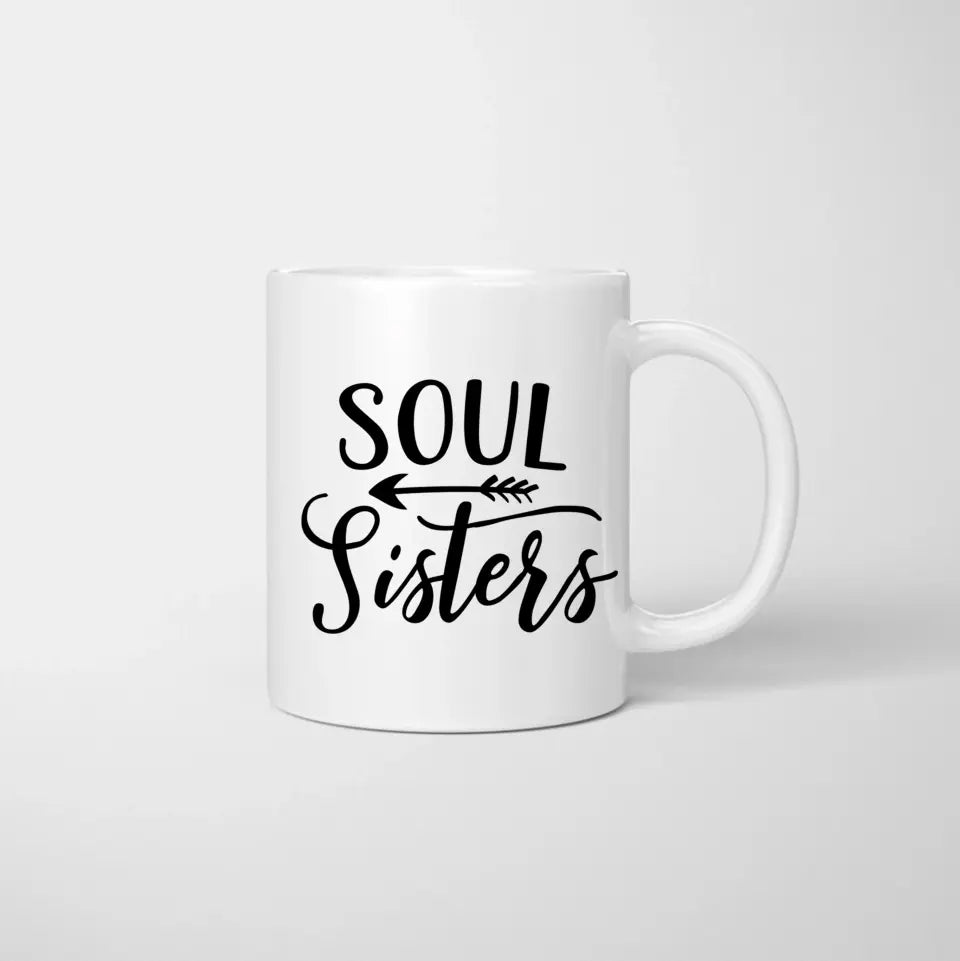 Meilleurs collègues (homme & femme) - Mug personnalisé (2-3 personnes)