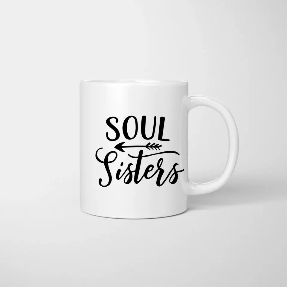 Best Friends (Men & Women) - Personalized Mug (2-3 Persons)