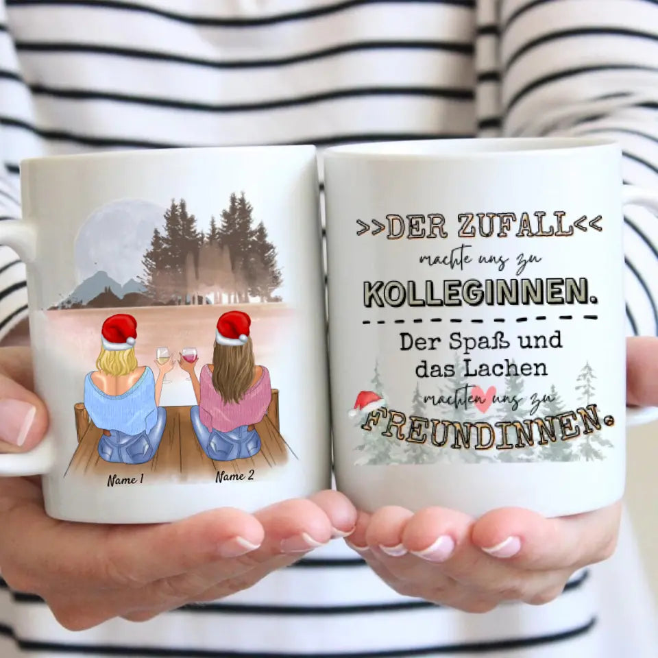 Toeval maakte ons collega's - Gepersonaliseerde kerstmok (2-4 personen)