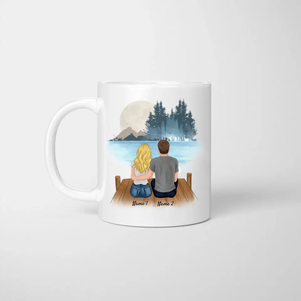 Meilleur couple - Tasse Personnalisé pour les amoureux