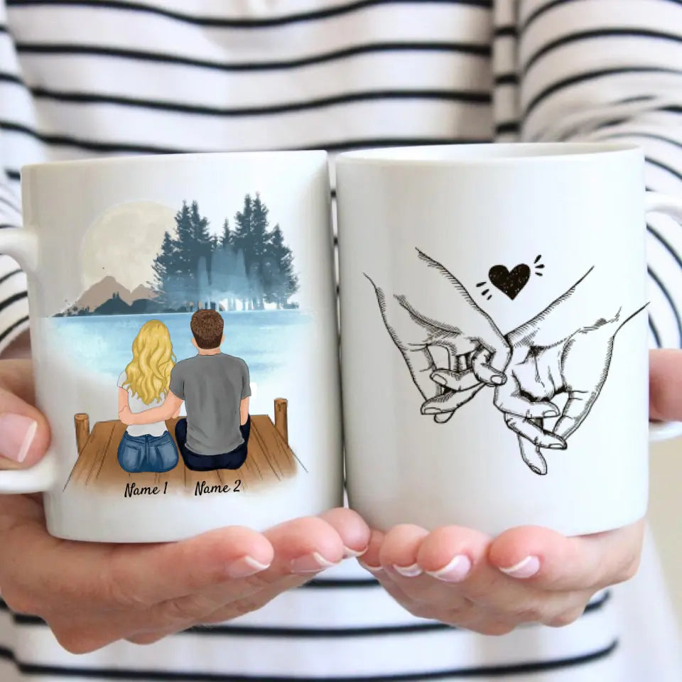 Meilleur couple - Tasse Personnalisé pour les amoureux