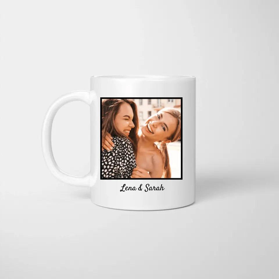 Best Friends - Personalized Mug (Photo Upload)