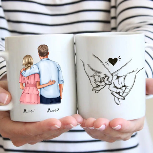 Best Couple Hug - Personalized Mug