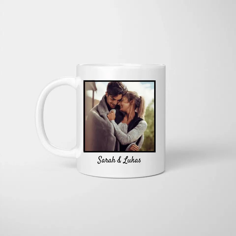 Elke dag Valentijnsdag - Gepersonaliseerde fotomok voor koppels