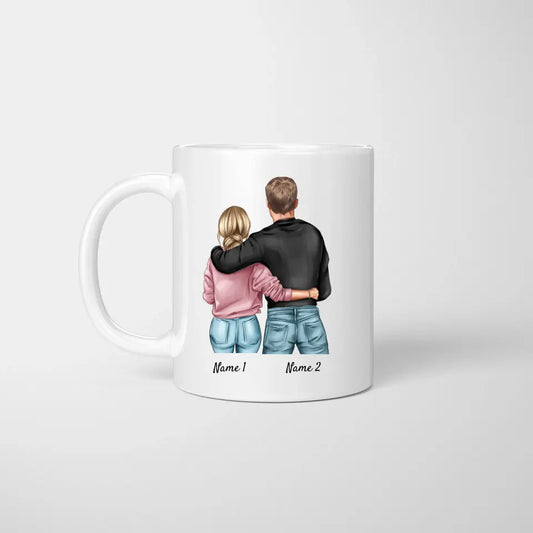 My Darling - Personalised Couple Mug
