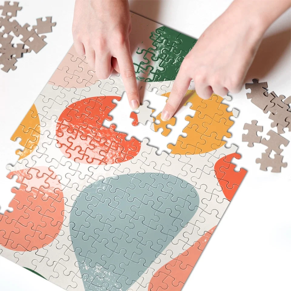 Gepersonaliseerde koppelpuzzel - upload foto van je liefde (puzzel voor koppels, jubileumpuzzel, bruiloftspuzzel, 88 - 1000 stukjes)