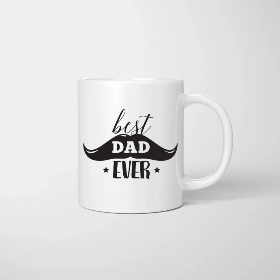 Papa avec enfants - Tasse Personnalisé