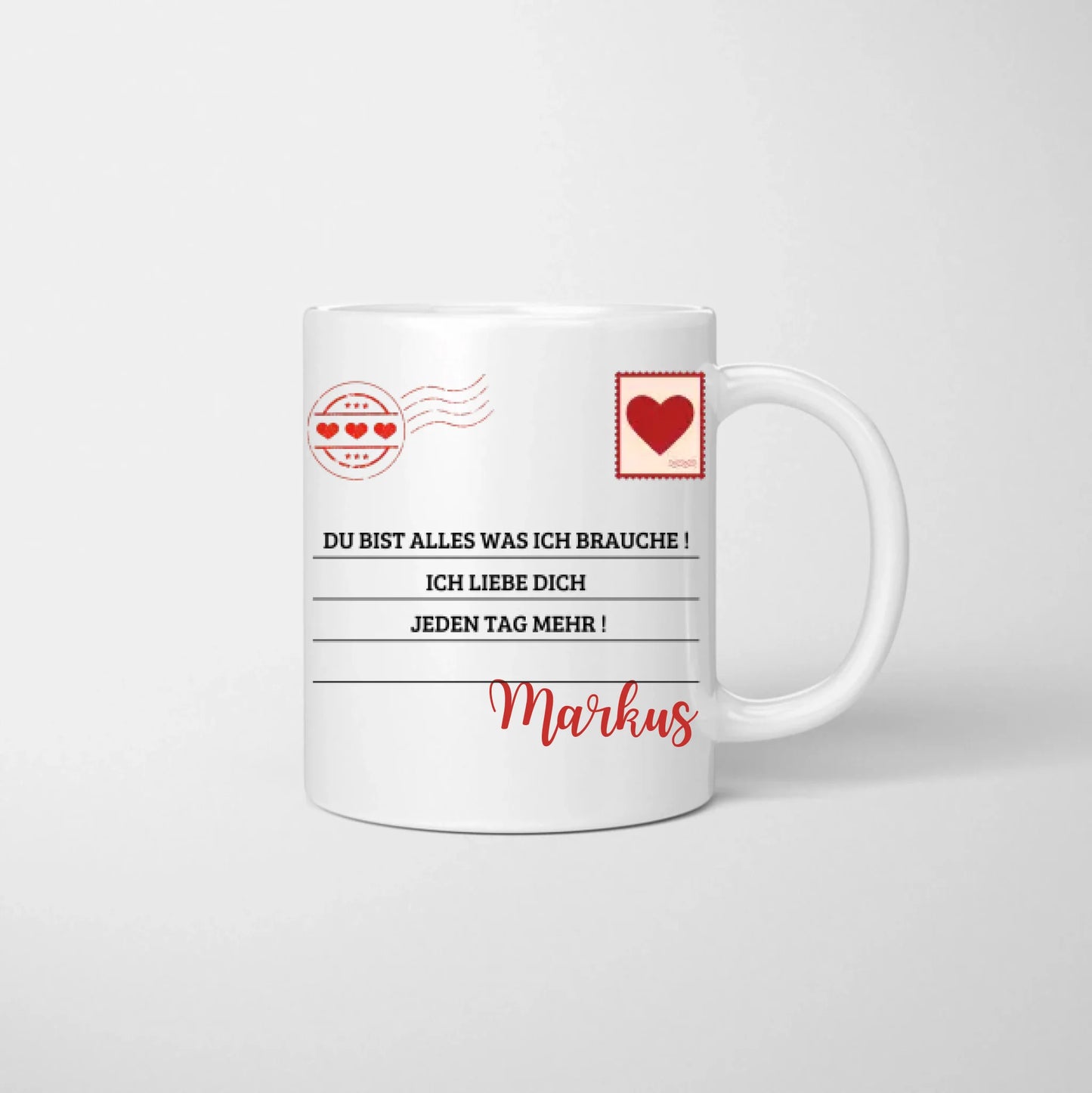 Ik kies jou! Jij bent alles wat ik nodig heb - Gepersonaliseerde koppelmok, individueel cadeau voor je geliefde