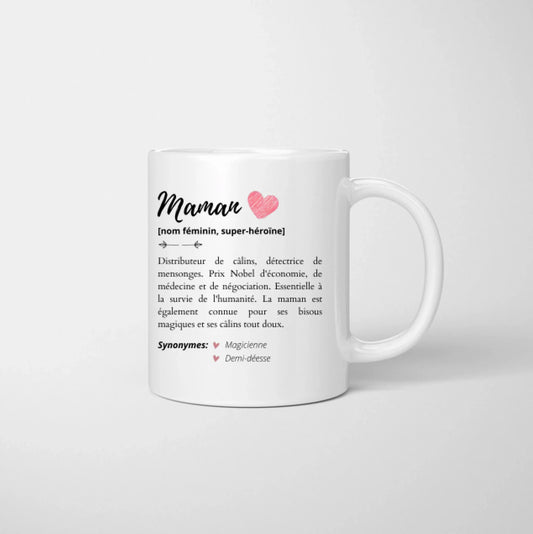 Maman - Mok gepersonaliseerd (1-4 baby's, adolescenten)