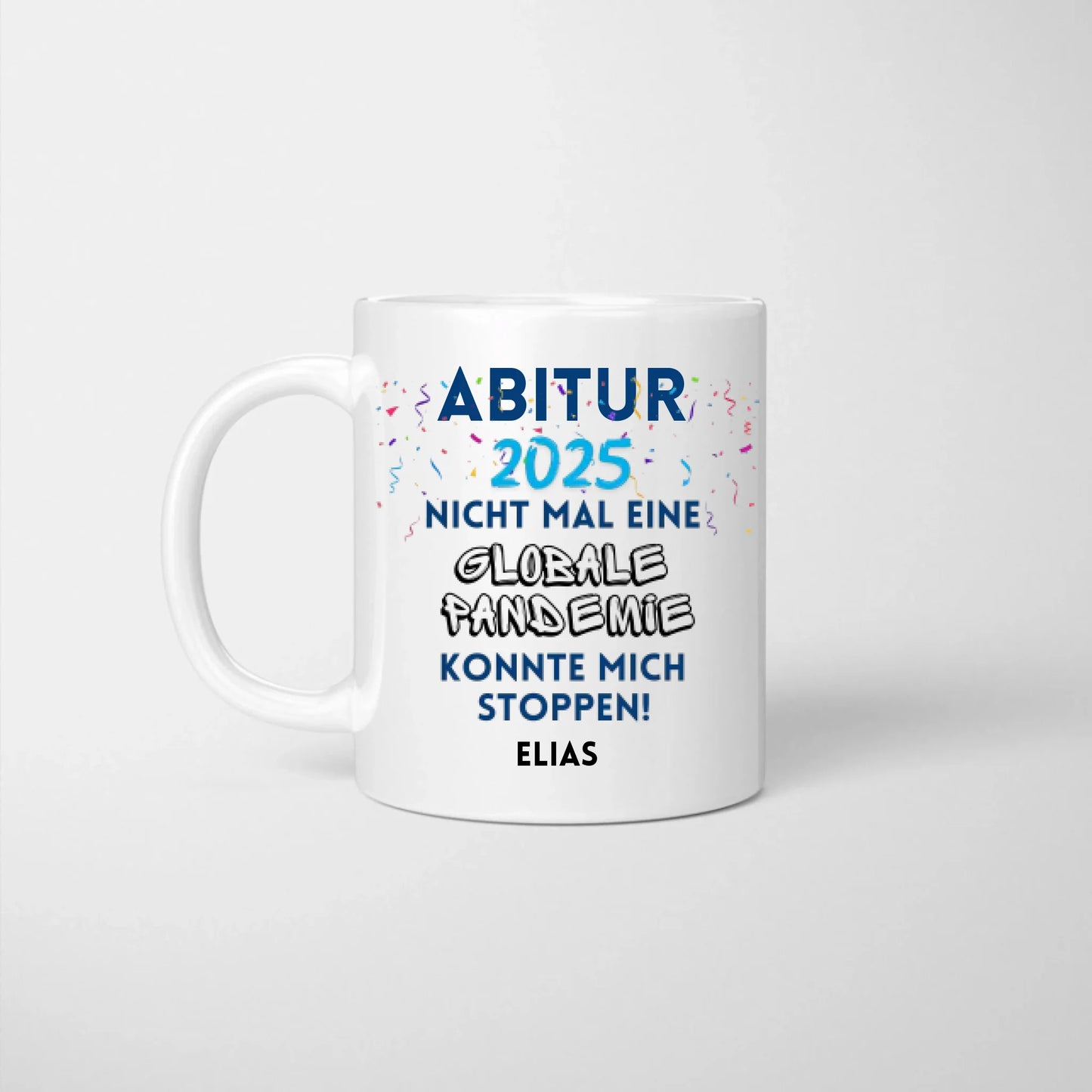 Remise des diplômes 2025 - Mug personnalisé pour remise de diplôme, diplôme d'études secondaires, études, licence, master, apprentissage, lycée