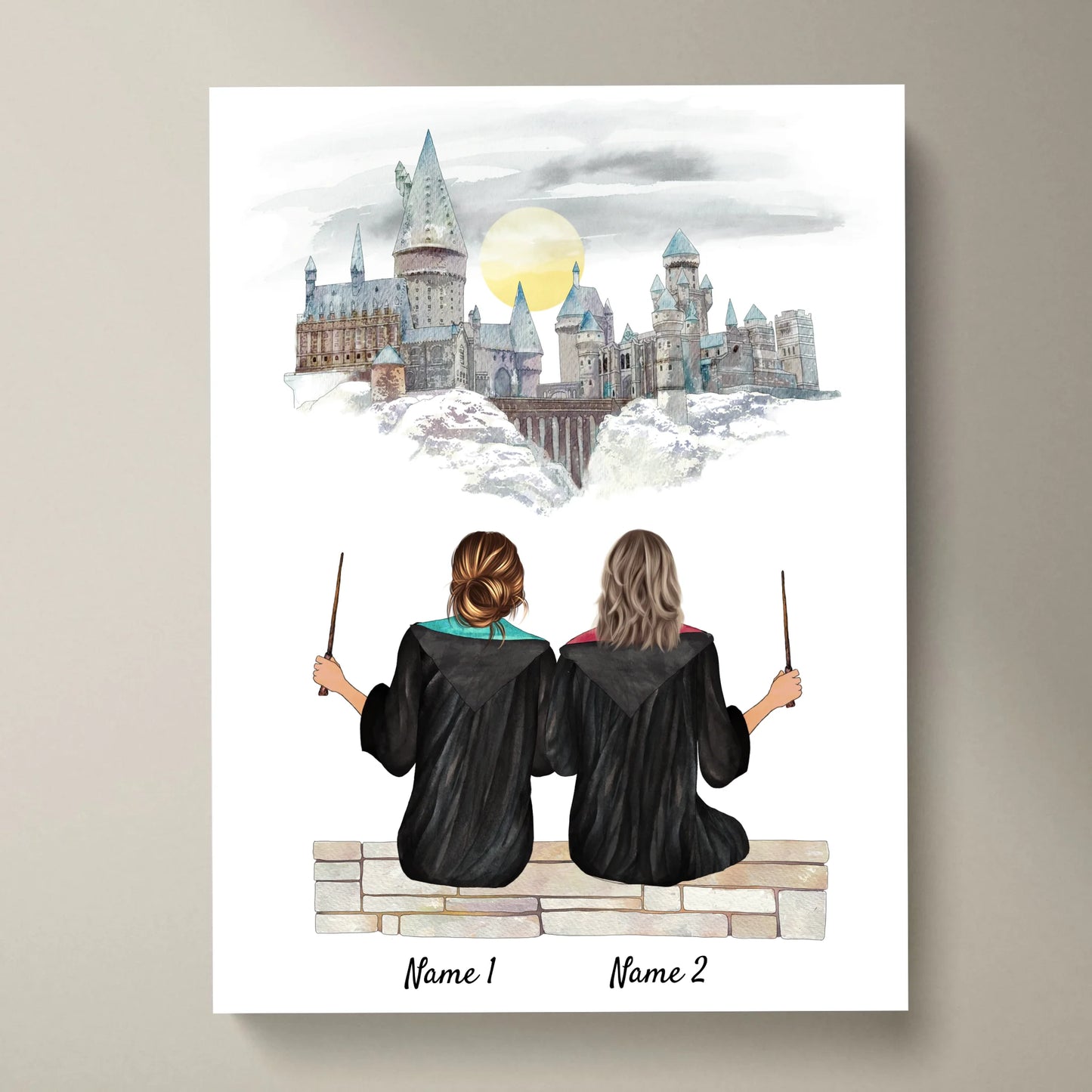 Beste Tovenaressen - Persoonlijke Vriendinnen Poster (2-3 vrouwen)