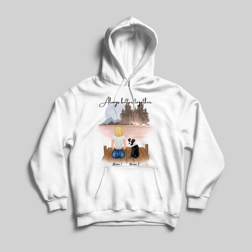 Pet Mistress - Gepersonaliseerde Hoodie Unisex (Hond & Kat)