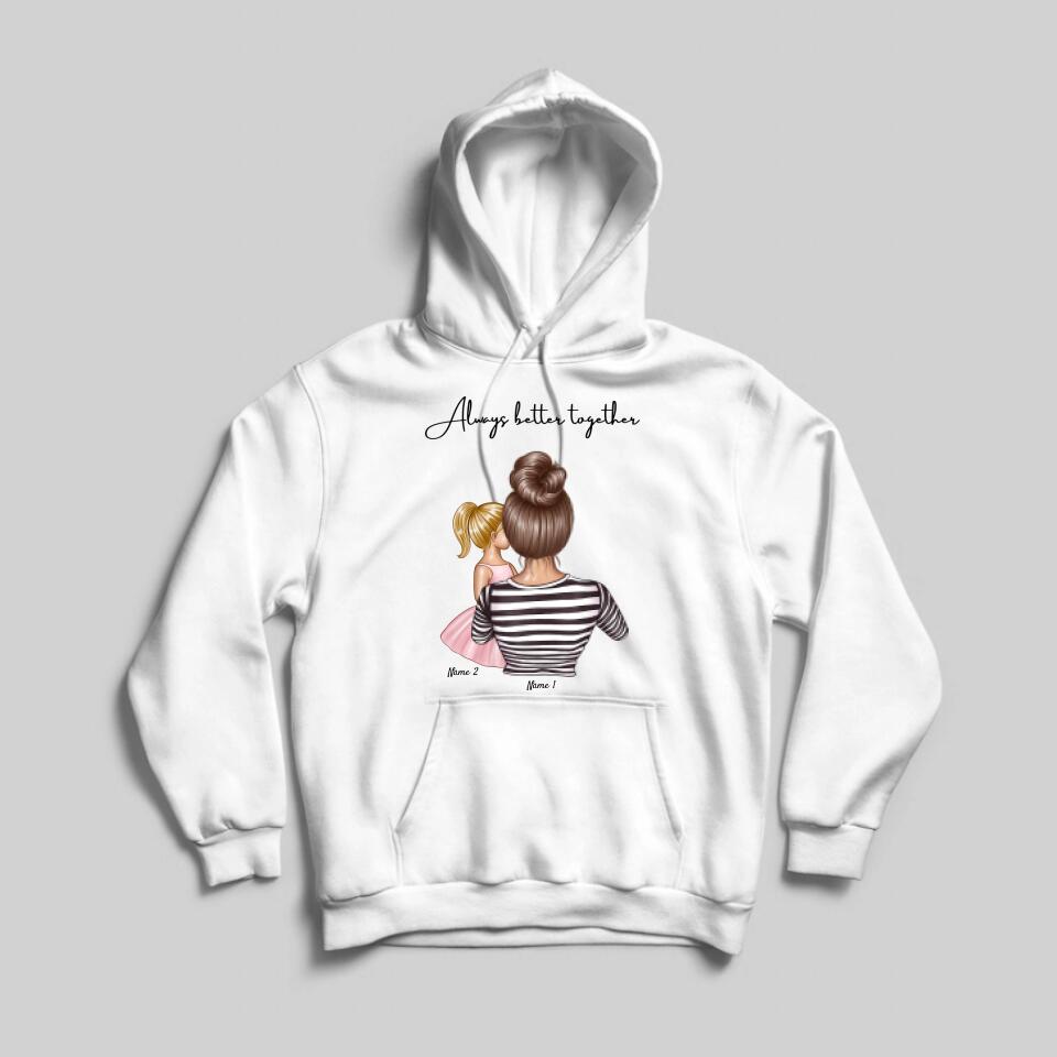 Best Mum - Personalised Hoodie Unisex (Up to 4 Children)