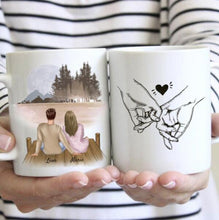 Load image into Gallery viewer, Couple on the Pier - Personalized Mug

