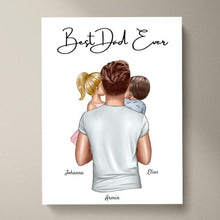 Afbeelding in Gallery-weergave laden, Beste Papa - Persoonlijke Poster
