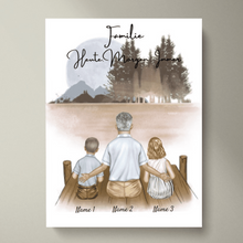 Load image into Gallery viewer, Best Grandpa with Grandchildren - Personalized Poster
