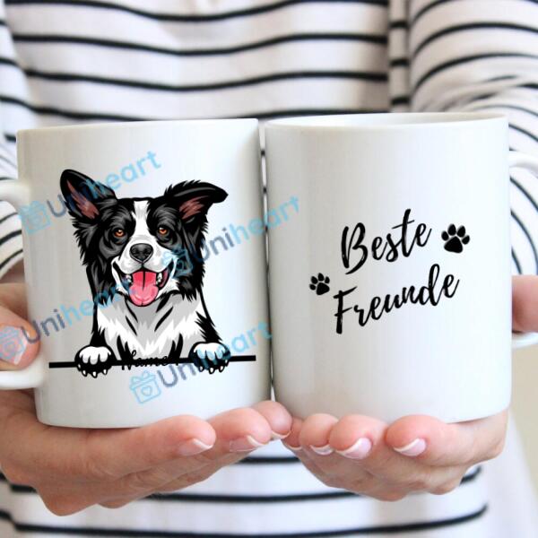 Amoureux des chiens (1-4 chiens) - Tasse Personnalisé