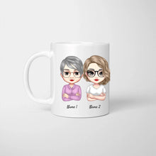 Load image into Gallery viewer, Mum &amp; Daughters Chibi - Personalised Mug (2-3 women)
