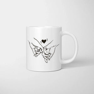 Best Couple in Hoodies - Personalized Mug