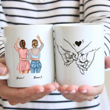 Load image into Gallery viewer, Best Couple Women Valentine - Personalized Mug

