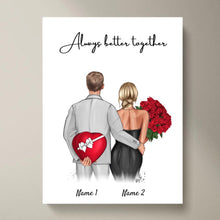 Load image into Gallery viewer, My Darling - Personalized Couple Poster (Valentine&#39;s Day Gift)
