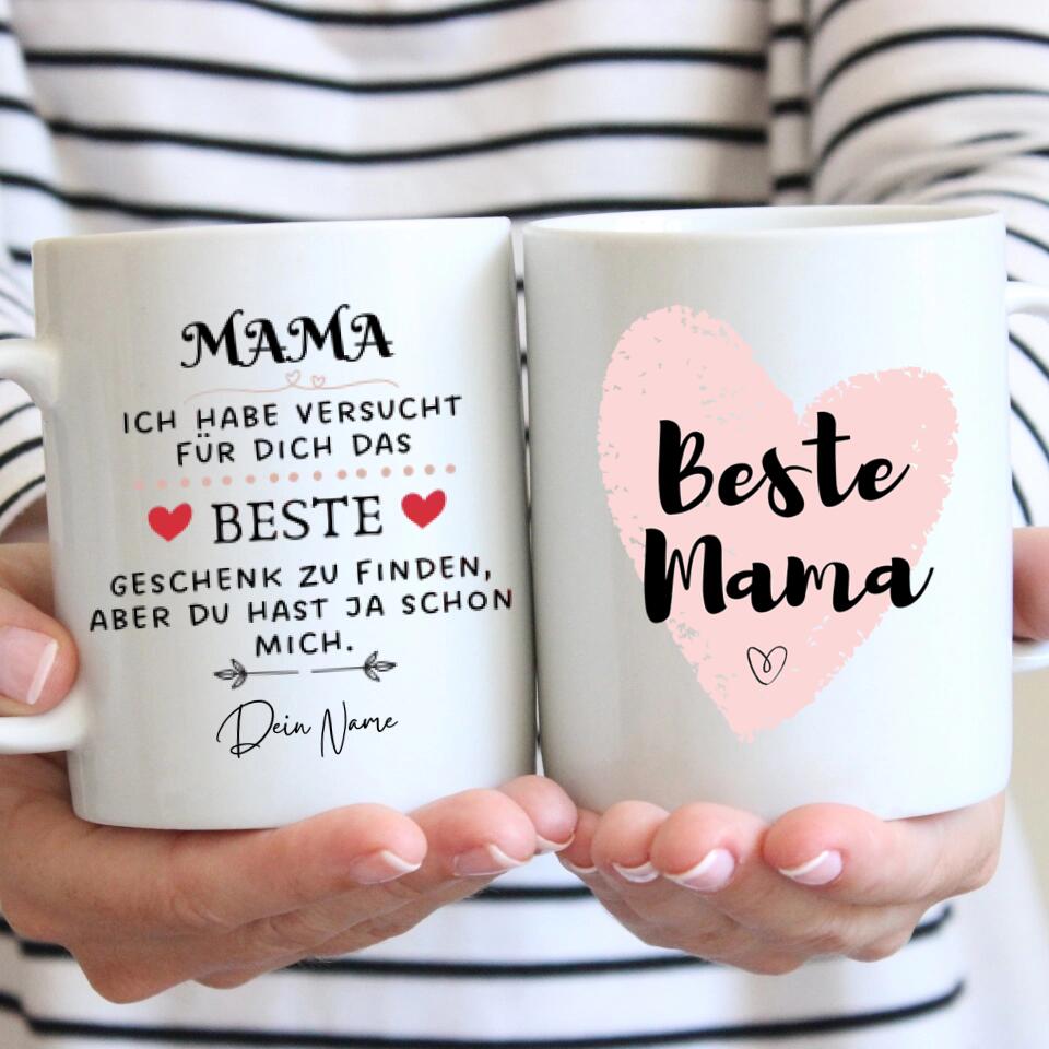 Bestes Geschenk für Oma - Personalisierte Tasse (Für Mama, Papa, Oma oder Opa)