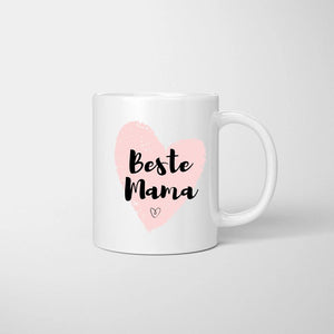 Bestes Geschenk für Oma - Personalisierte Tasse (Für Mama, Papa, Oma oder Opa)