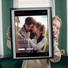 Laden Sie das Bild in den Galerie-Viewer, Couplegoals Serien-Cover Poster - Personalisiertes Netflix Filmposter (Foto-Poster)
