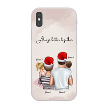 Load image into Gallery viewer, Christmas - Family with Children Personalized Phone Case (1-4 children)
