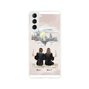 Beste tovenaressen - Gepersonaliseerd hoesje voor mobiele telefoon (2-4 vrienden)