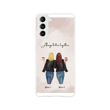 Load image into Gallery viewer, Best Friends/Sisters Leather Jacket - Personalized Phone Case (1-3 People)
