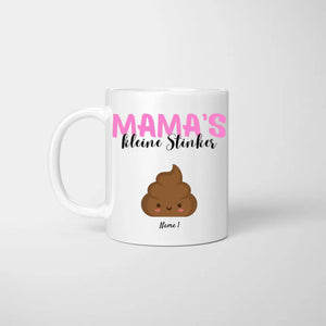 Mama's kleine stinkerds - Gepersonaliseerde mok voor mama/moeder met kinderen