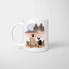 Load image into Gallery viewer, Pet Dad with Dog or Cat - Personalized Mug
