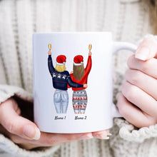 Load image into Gallery viewer, Best Friends Christmas - Personalized Mug
