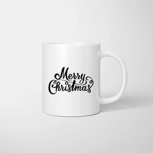 Best Couple with Pet Christmas - Personalized Mug