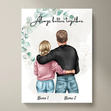 Load image into Gallery viewer, Best Couple - Personalized Poster
