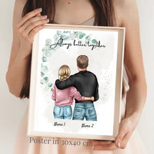 Load image into Gallery viewer, Brother &amp; Sister - Personalized Poster
