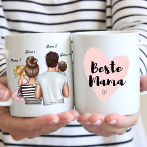 Parents with Children - Personalized Mug