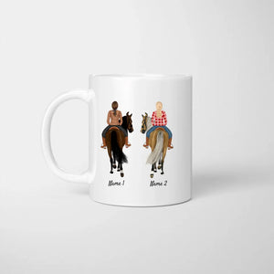 Best Horse Friends - Personalized Mug