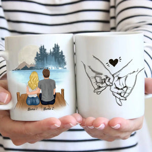 Bestes Pärchen - Personalisierte Tasse für Verliebte