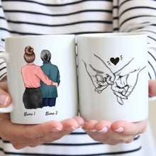 Laden Sie das Bild in den Galerie-Viewer, Mutter &amp; Tochter/ Oma &amp; Enkelin - Personalisierte Tasse
