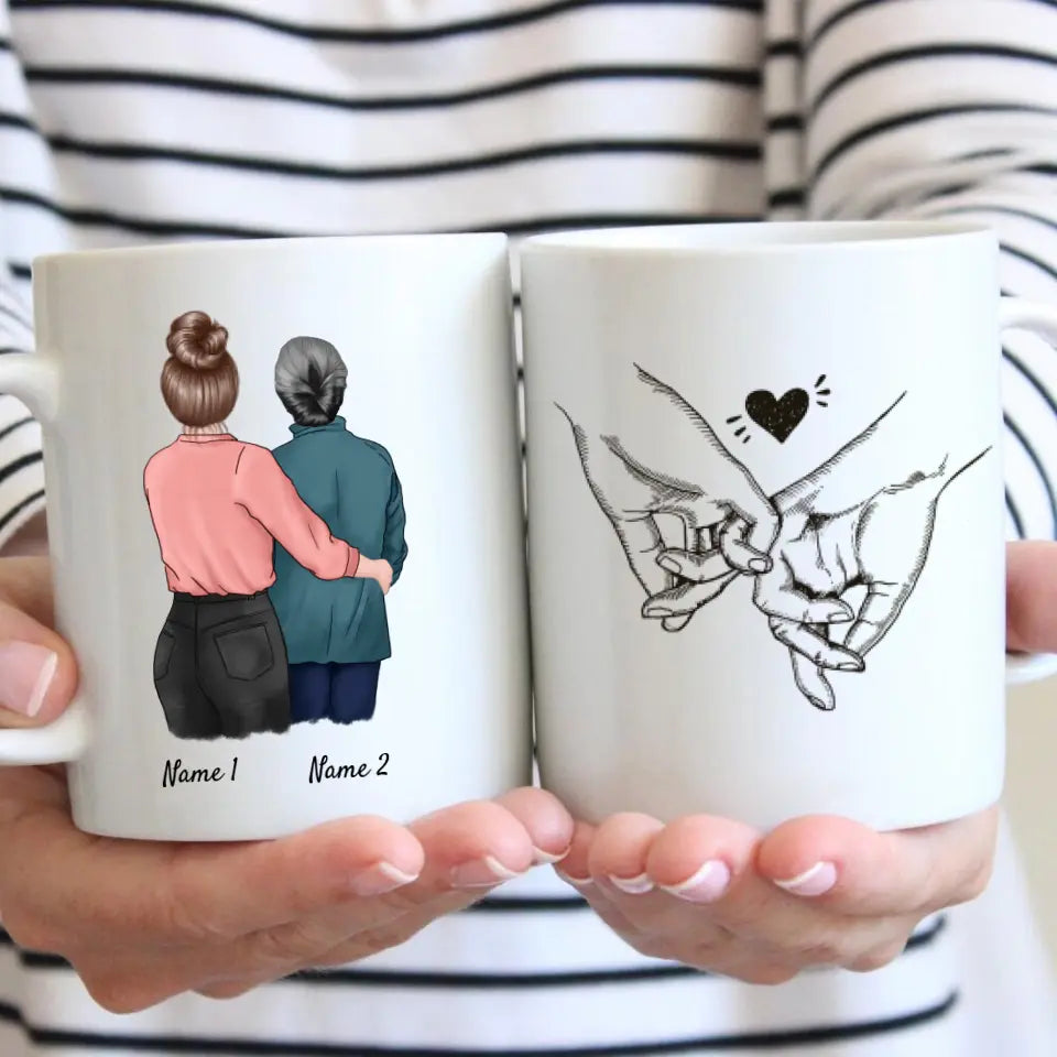 Mother & Daughter - Personalised Mug