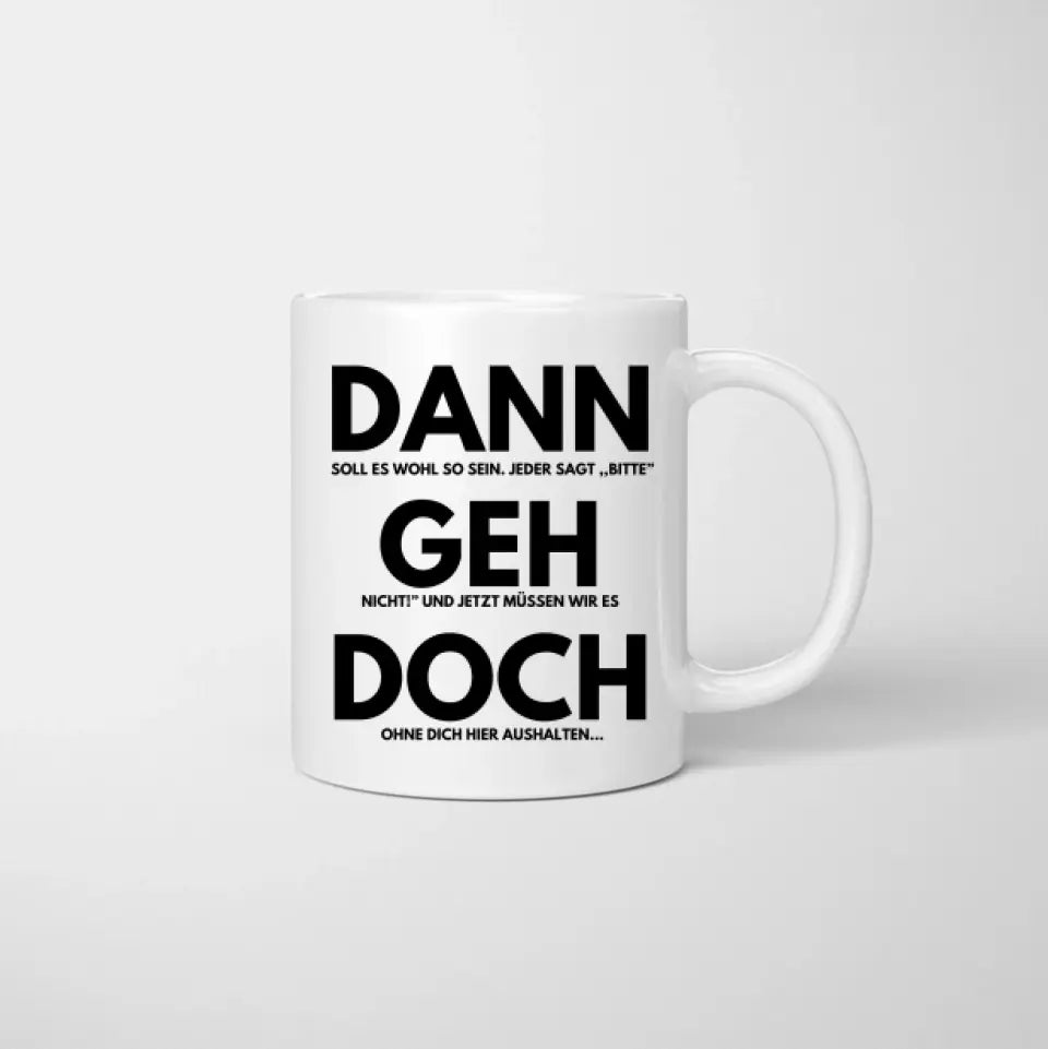 Gepersonaliseerde mok voor collega's, afscheid, baanwissel, verjaardag kantoor (2-4 personen)