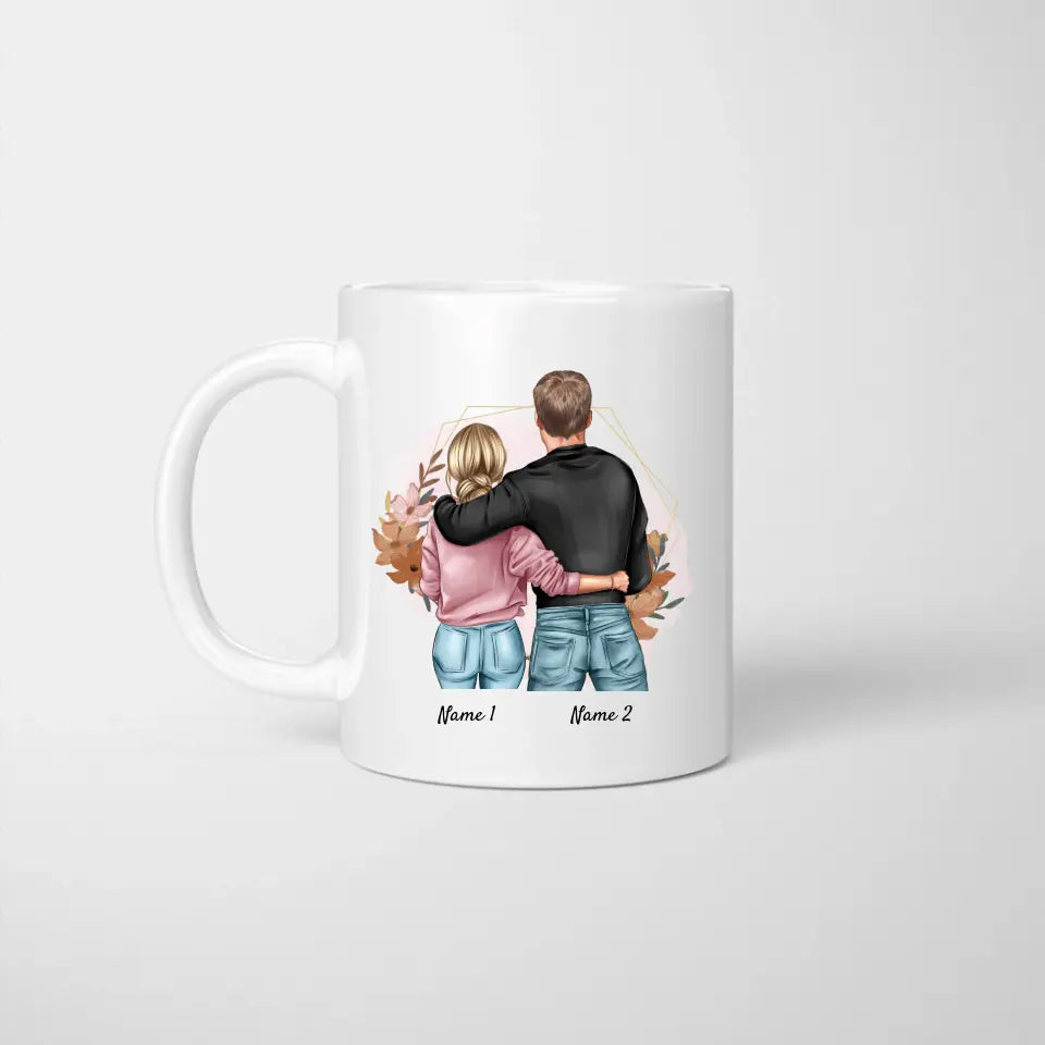 Ich werde dich für den Rest deines Lebens nerven - Personalisierte Partner-Tasse