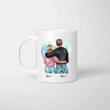 Afbeelding in Gallery-weergave laden, Grâce à toi, je vois la vie en rose -  Mug personnalisé pour couple (homme &amp; femme)
