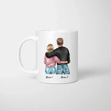 Load image into Gallery viewer, Wen interessiert Valentinstag - Personalisierte Tasse für Paare
